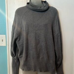 Eloquii Gray Turtleneck Woman’s Sweater 14/16